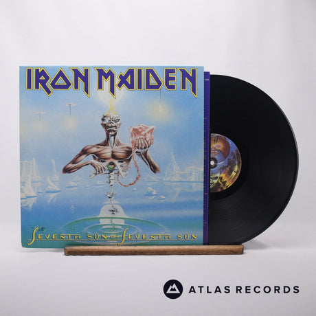 Iron Maiden Seventh Son Of A Seventh Son LP Vinyl Record - Front Cover & Record