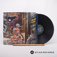 Iron Maiden Somewhere In Time LP Vinyl Record - Front Cover & Record