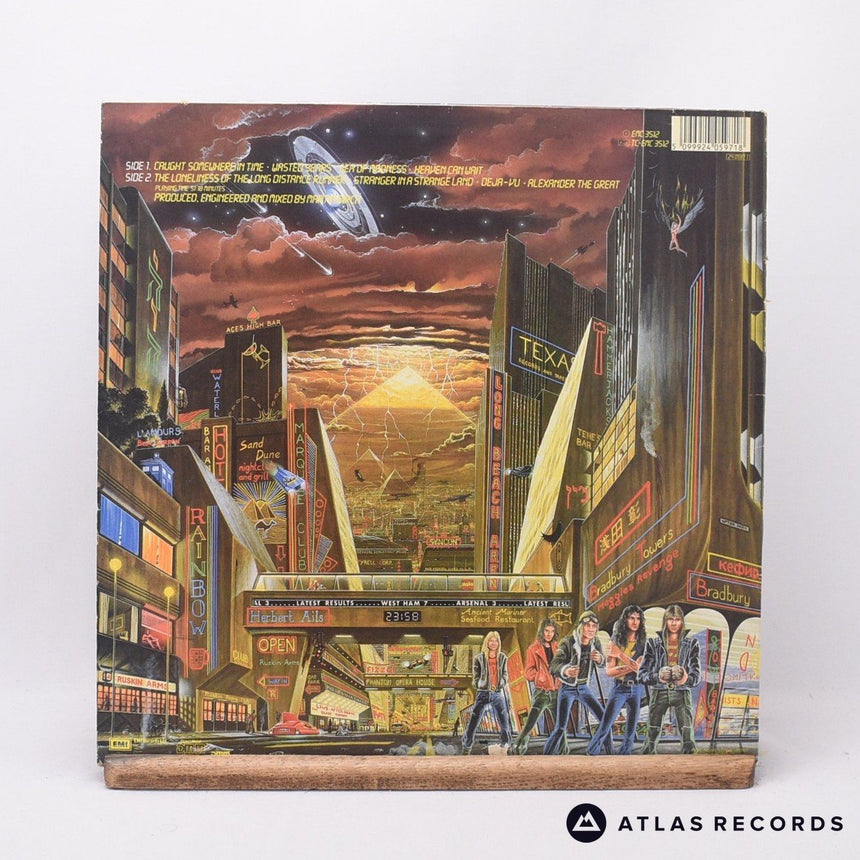 Iron Maiden - Somewhere In Time - Dmm A B LP Vinyl Record - EX/VG+