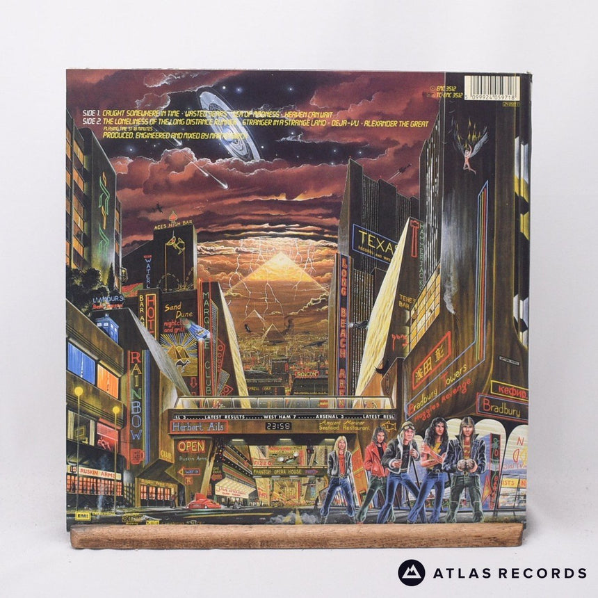 Iron Maiden - Somewhere In Time - Dmm 2U B LP Vinyl Record - EX/EX