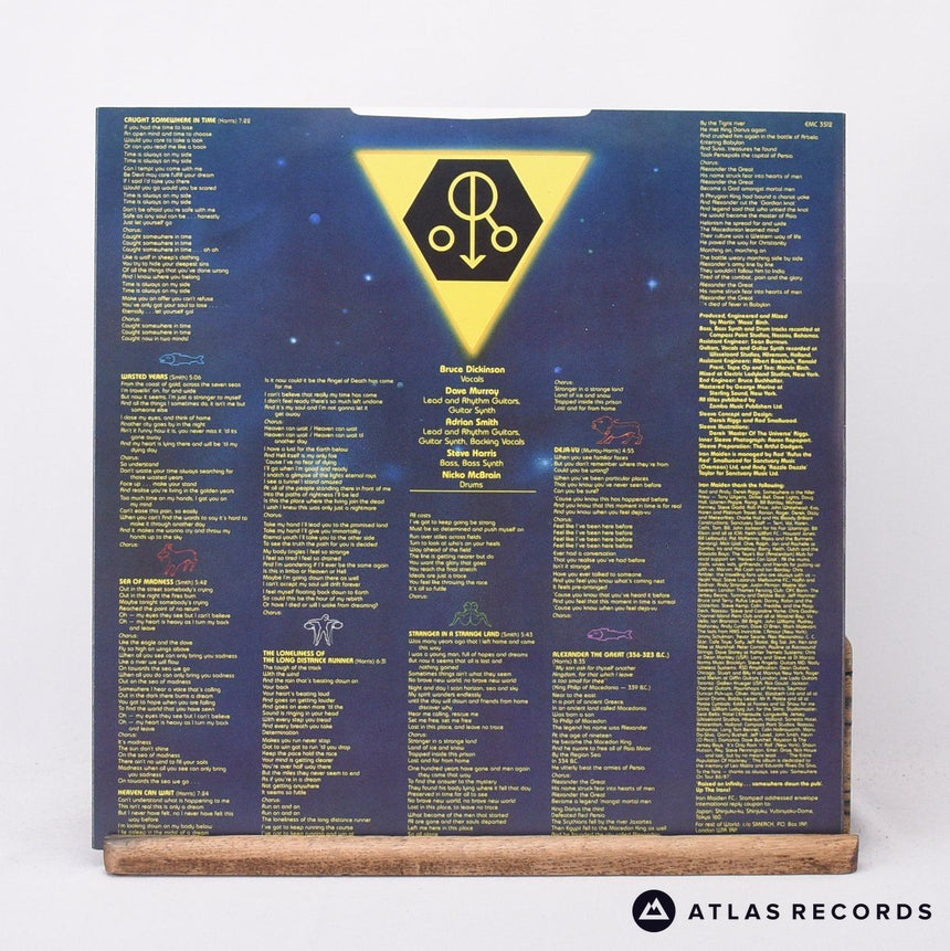 Iron Maiden - Somewhere In Time - Dmm 3U 2U LP Vinyl Record - EX/EX