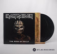 Iron Maiden The Book Of Souls 3 x LP Vinyl Record - Front Cover & Record