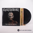 Iron Maiden The Book Of Souls 3 x LP Vinyl Record - Front Cover & Record