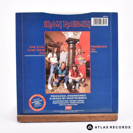 Iron Maiden - The Evil That Men Do - 7" Vinyl Record - EX/EX