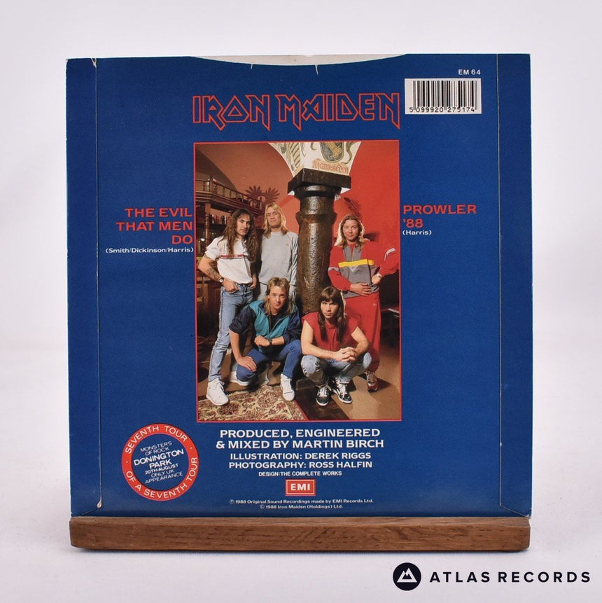 Iron Maiden - The Evil That Men Do - 7" Vinyl Record - EX/VG+