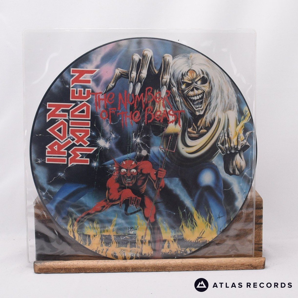 Iron Maiden The Number Of The Beast LP Vinyl Record - In Sleeve
