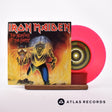 Iron Maiden The Number Of The Beast 7" Vinyl Record - Front Cover & Record