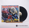 Iron Maiden The Number Of The Beast LP Vinyl Record - Front Cover & Record