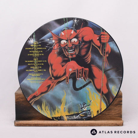 Iron Maiden - The Number Of The Beast - Picture Disc LP Vinyl Record - EX