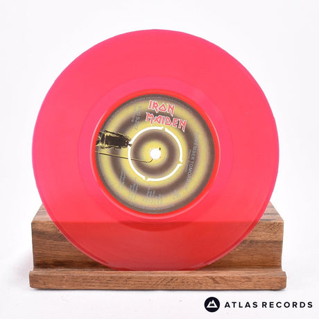 Iron Maiden - The Number Of The Beast - Red 7" Vinyl Record - VG+