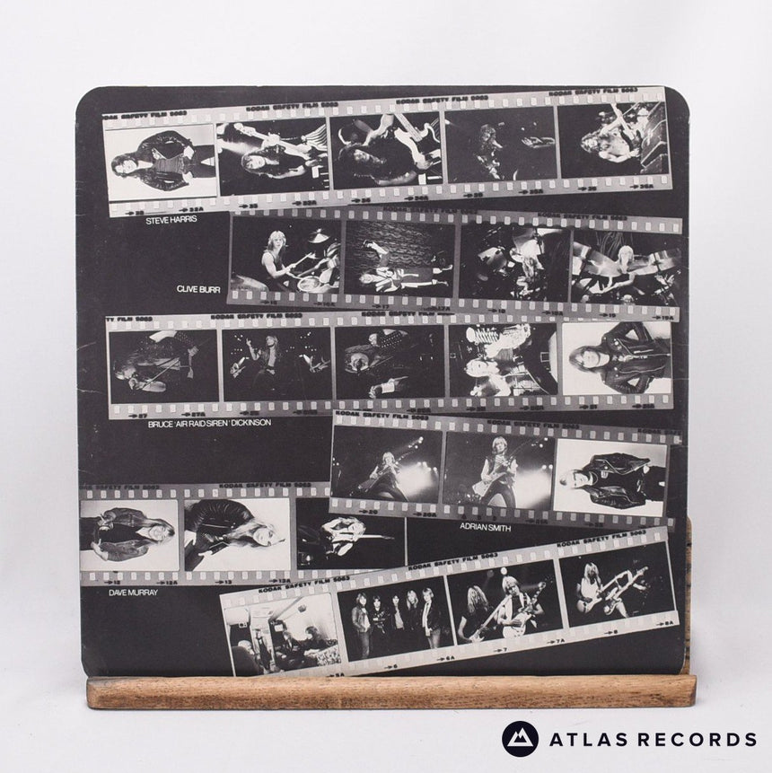 Iron Maiden - The Number Of The Beast - A-2 B-3 LP Vinyl Record - EX/EX