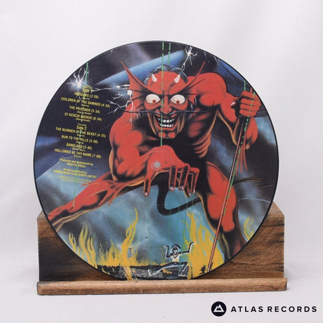 Iron Maiden - The Number Of The Beast - Picture Disc LP Vinyl Record - VG+