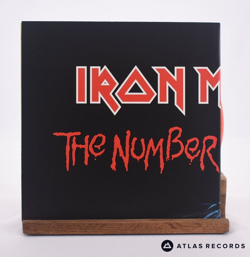 Iron Maiden - The Number Of The Beast - Red 7" Vinyl Record - EX/NM