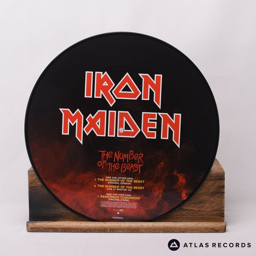 Iron Maiden - The Number Of The Beast - A1 B1 12" Vinyl Record - EX/EX