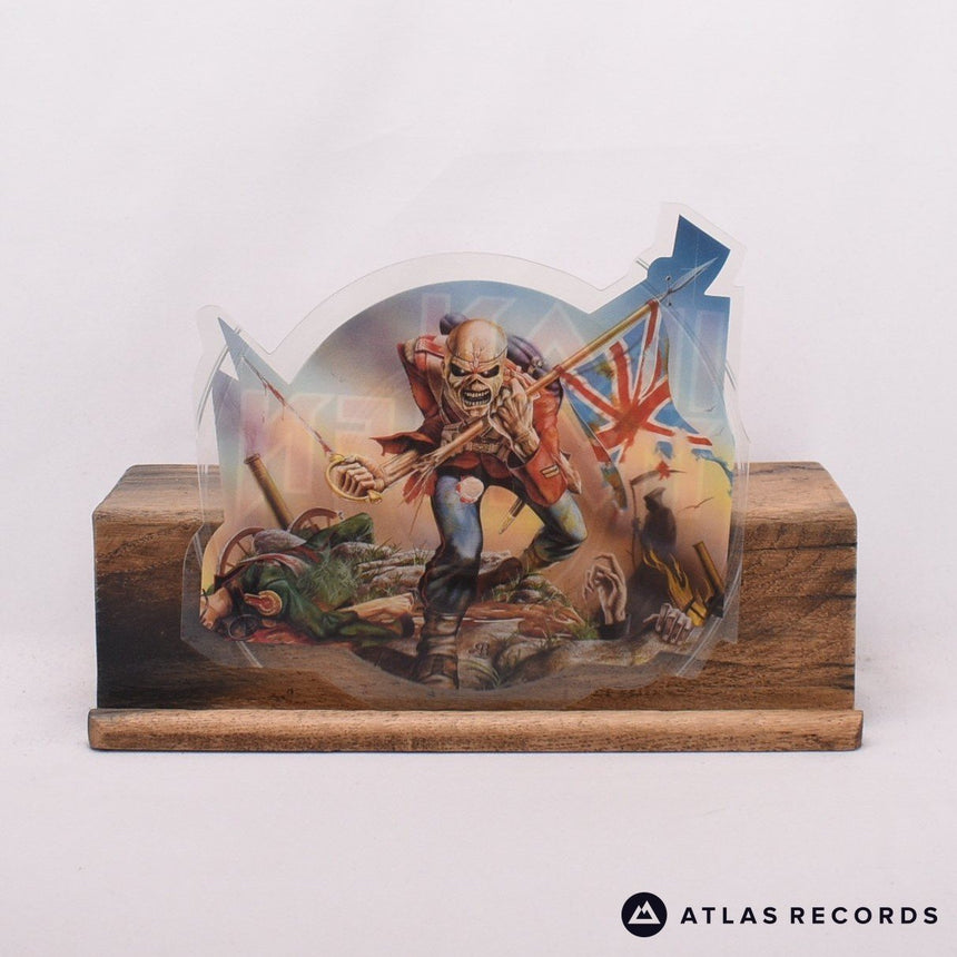 Iron Maiden - The Trooper - Picture Disc Shaped +A +B 7" Vinyl Record - EX