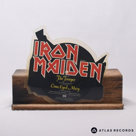 Iron Maiden - The Trooper - Picture Disc Shaped a b 7" Vinyl Record -