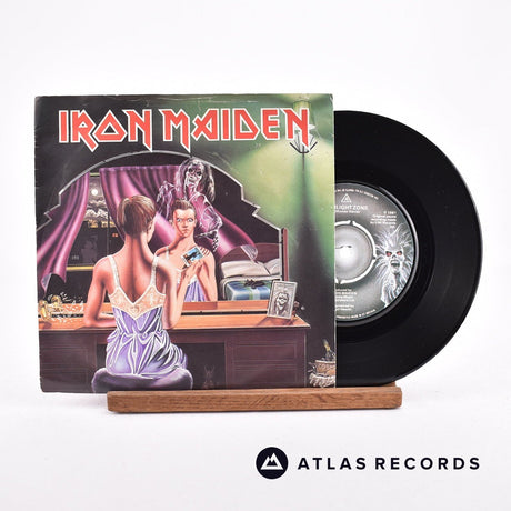 Iron Maiden Twilight Zone 7" Vinyl Record - Front Cover & Record