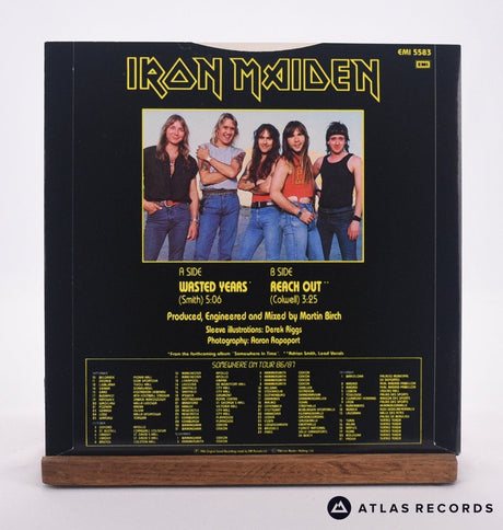 Iron Maiden - Wasted Years - 7" Vinyl Record - EX/EX