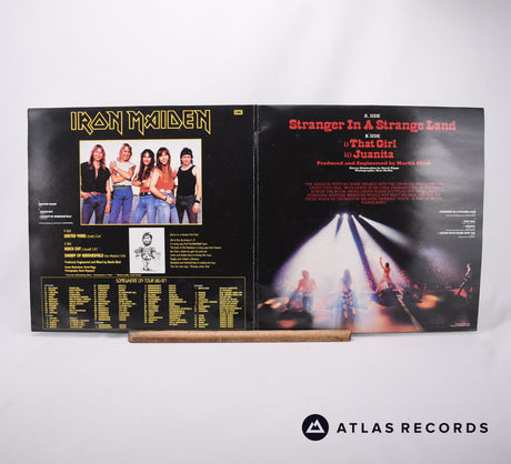 Iron Maiden - Wasted Years · Stranger In A Strange Land - 2 x 12" Vinyl Record