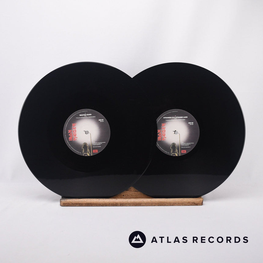 Iron Maiden - Wasted Years · Stranger In A Strange Land - 2 x 12" Vinyl Record