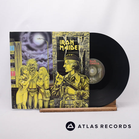 Iron Maiden Women In Uniform 12" Vinyl Record - Front Cover & Record