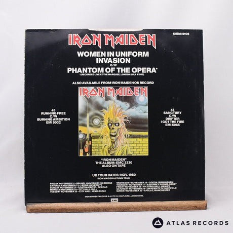 Iron Maiden - Women In Uniform - A-4 B-1 12" Vinyl Record - VG+/EX