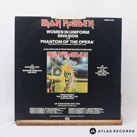 Iron Maiden - Women In Uniform - A-4 B-3 12" Vinyl Record - VG+/EX