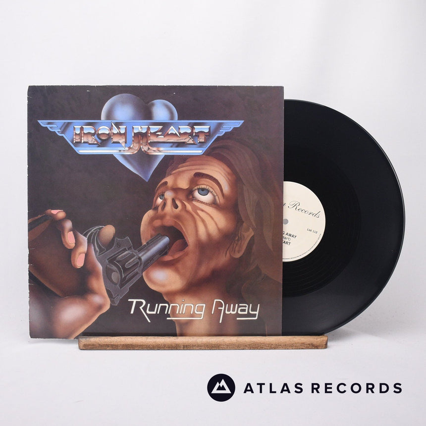 Ironheart Running Away 12" Vinyl Record - Front Cover & Record