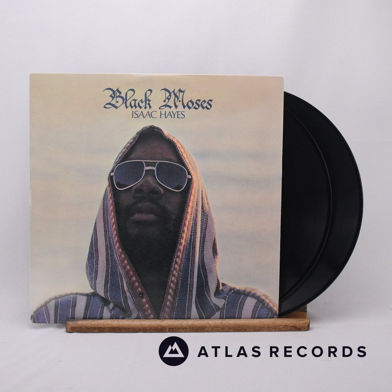 Isaac Hayes Black Moses 2 x LP Vinyl Record - Front Cover & Record