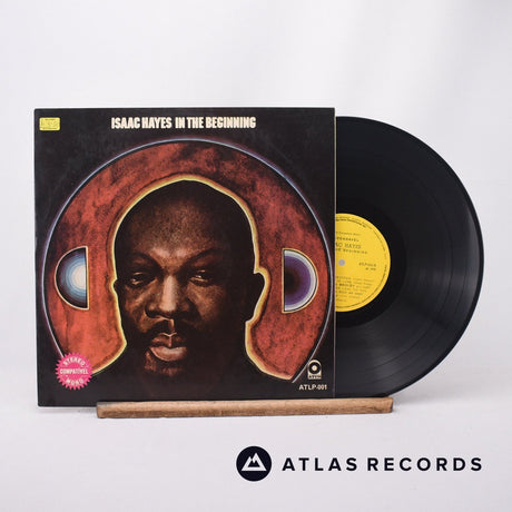 Isaac Hayes In The Beginning LP Vinyl Record - Front Cover & Record