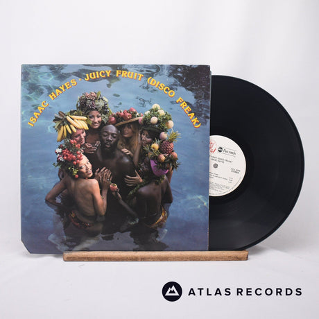 Isaac Hayes Juicy Fruit LP Vinyl Record - Front Cover & Record