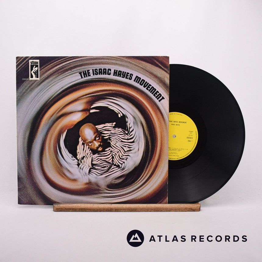 Isaac Hayes The Isaac Hayes Movement LP Vinyl Record - Front Cover & Record