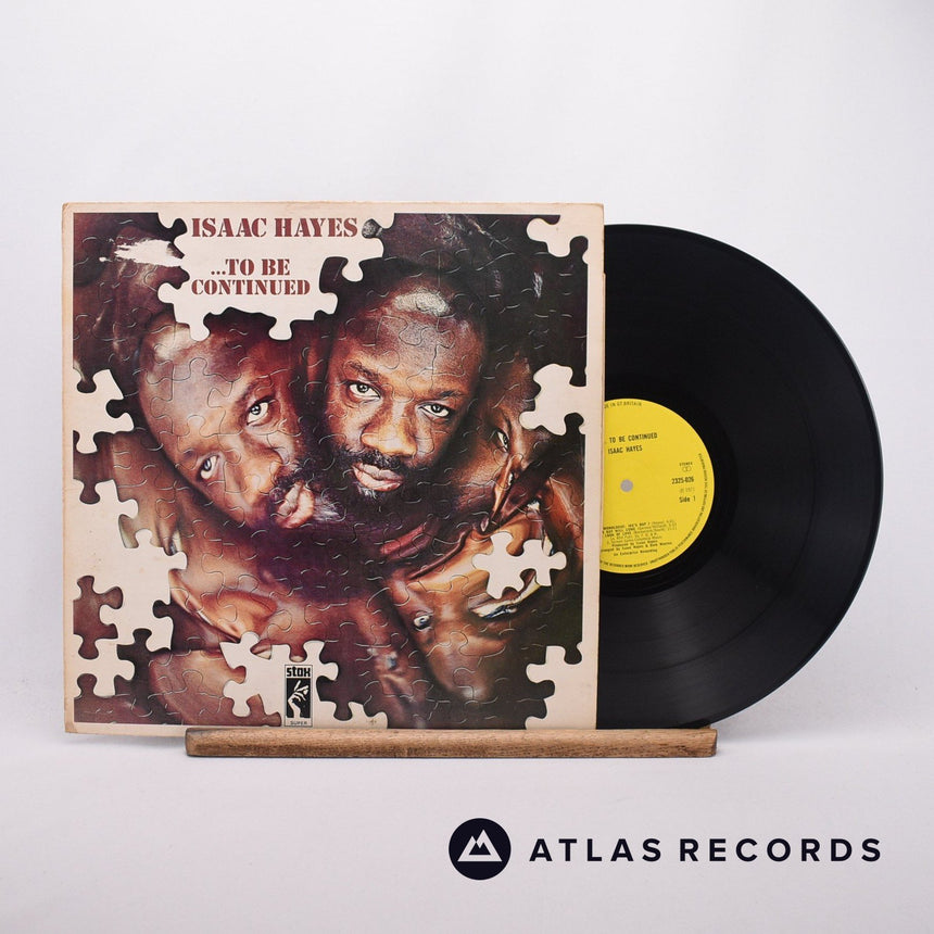 Isaac Hayes ...To Be Continued LP Vinyl Record - Front Cover & Record