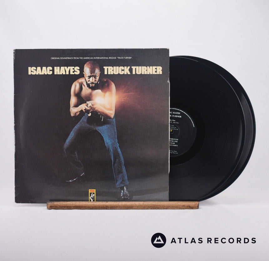 Isaac Hayes Truck Turner Double LP Vinyl Record - Front Cover & Record