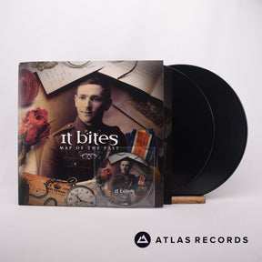 It Bites Map Of The Past 2 x LP + CD Vinyl Record - Front Cover & Record