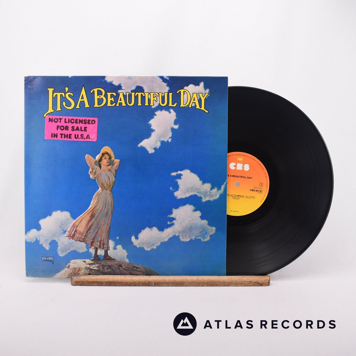 It's A Beautiful Day It's A Beautiful Day LP Vinyl Record - Front Cover & Record