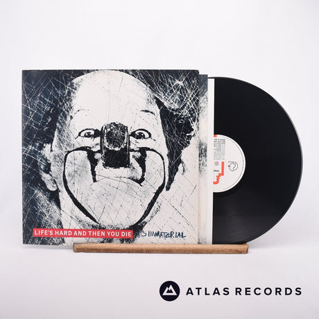 It's Immaterial Life's Hard And Then You Die LP Vinyl Record - Front Cover & Record