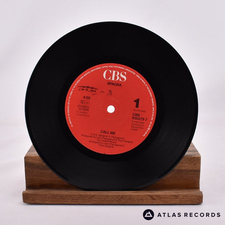 Ivana Spagna - Call Me - 7" Vinyl Record - VG+/EX