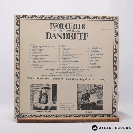 Ivor Cutler - Dandruff - LP Vinyl Record - EX/VG+