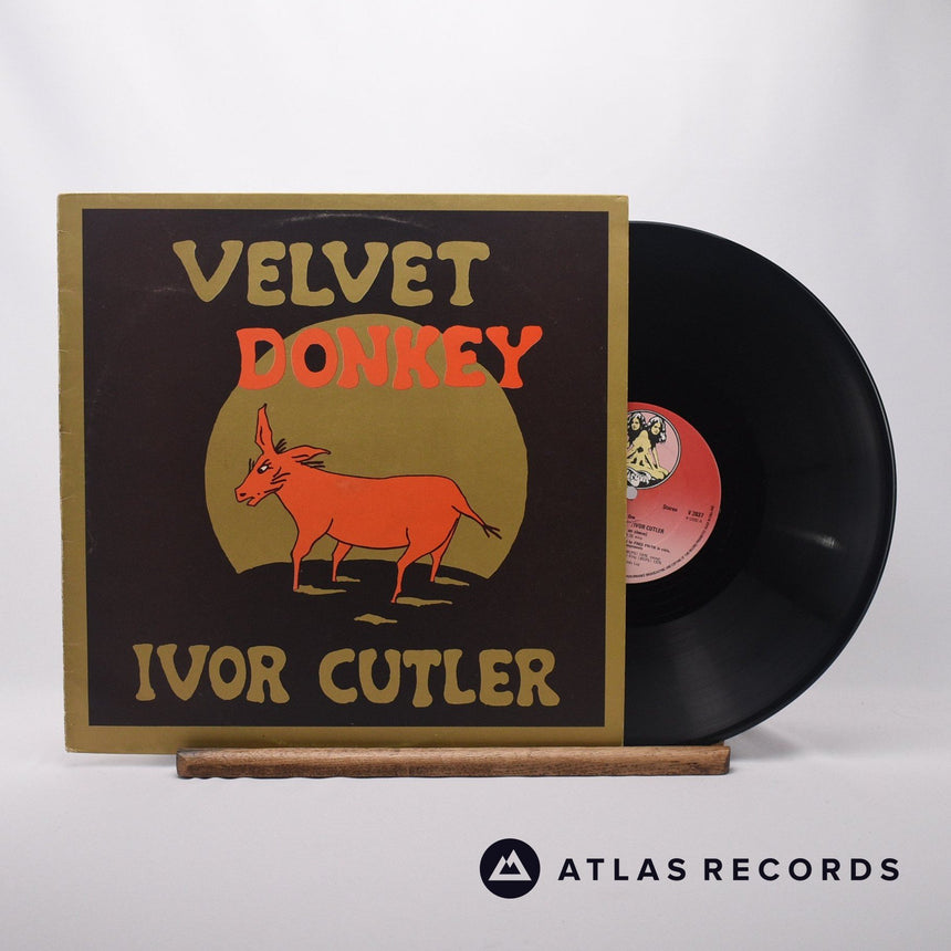 Ivor Cutler Velvet Donkey LP Vinyl Record - Front Cover & Record