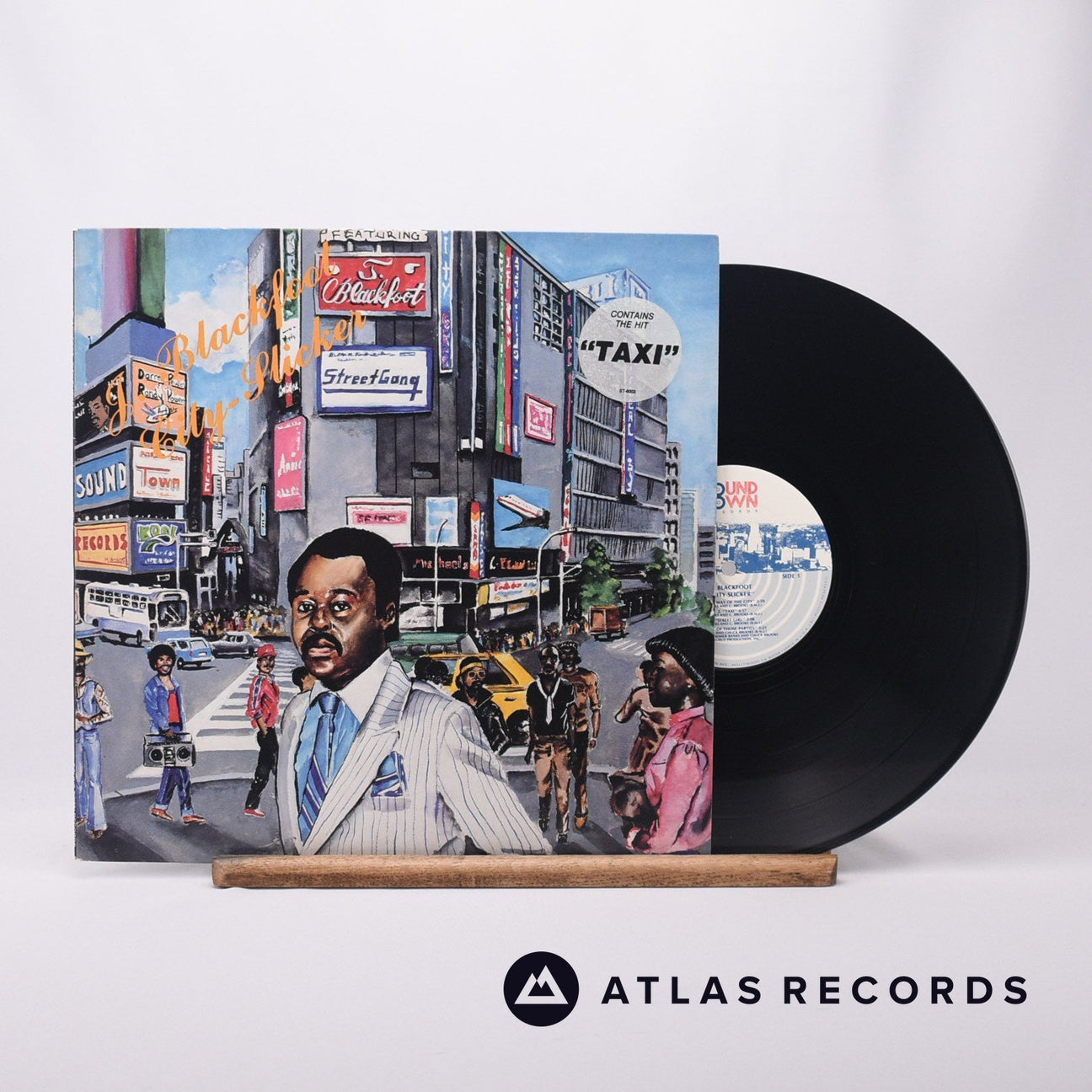 J. Blackfoot City Slicker LP Vinyl Record - Front Cover & Record