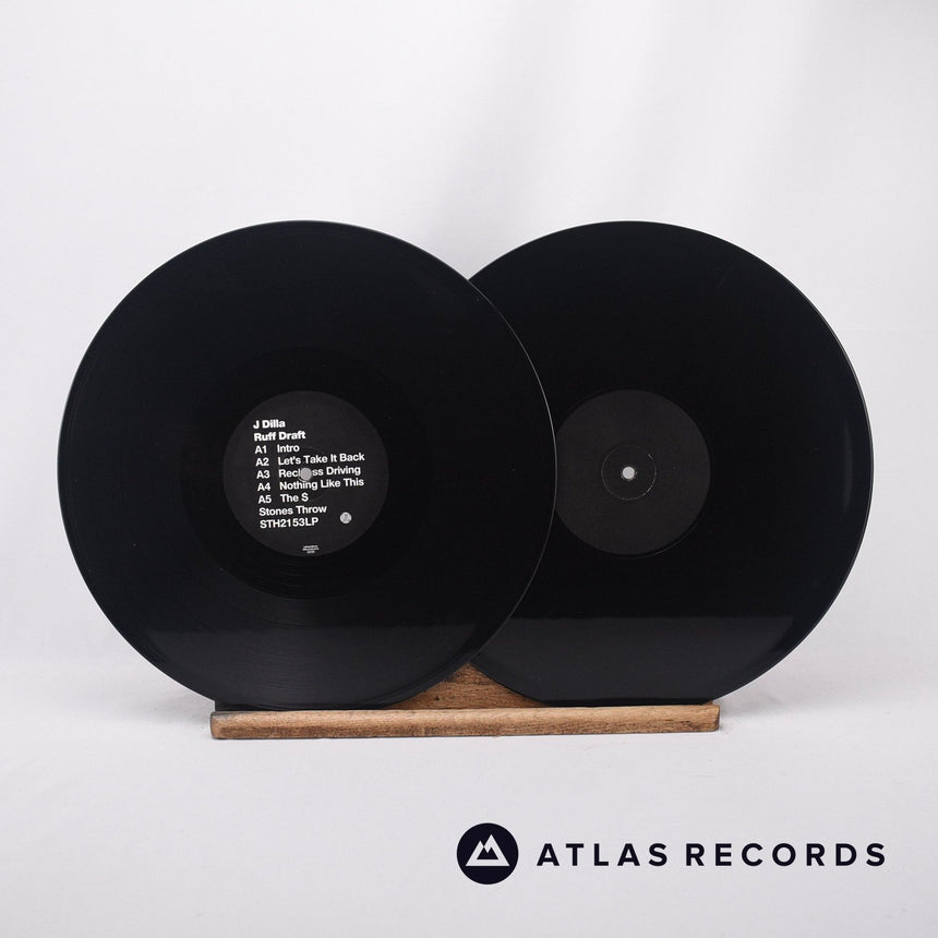 J Dilla - Ruff Draft - Reissue Single-Sided 2 x 12" Vinyl Record - EX/VG+