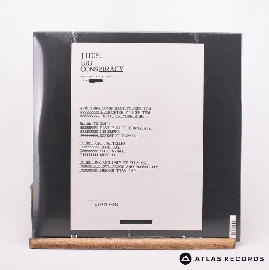 J Hus - Big Conspiracy - Sealed 2 x LP Vinyl Record - NEW