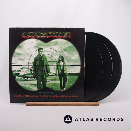 J Majik Nightvision 3 x 12" Vinyl Record - Front Cover & Record