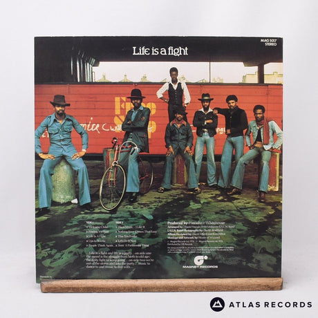 J.A.L.N. Band - Life Is A Fight - Insert LP Vinyl Record - EX/EX