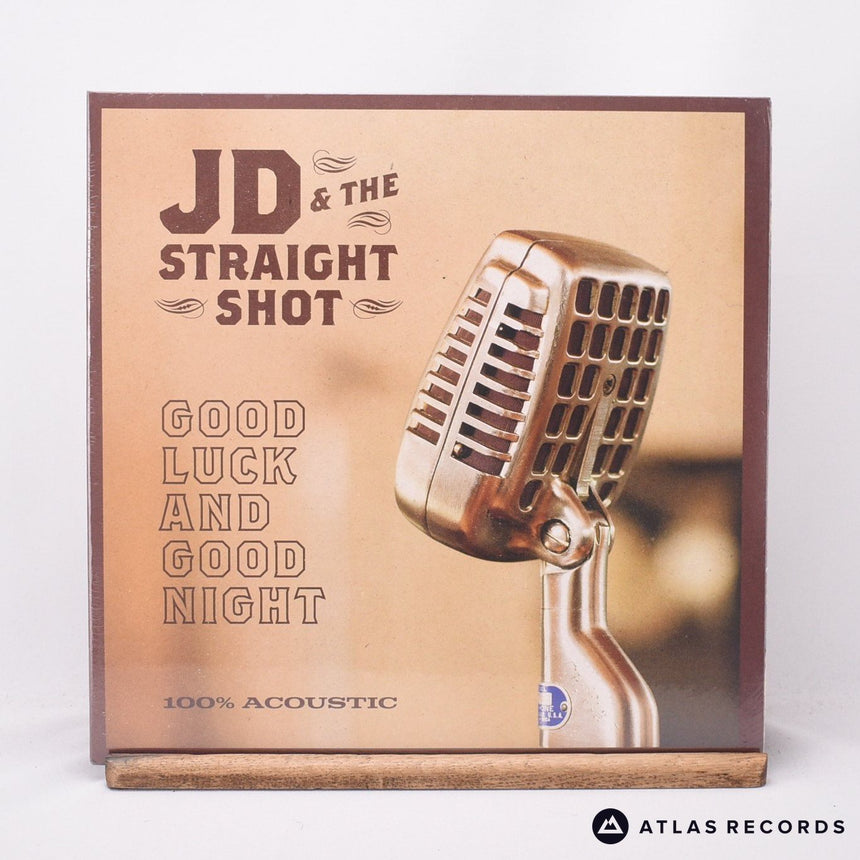 JD & The Straight Shot Good Luck And Good Night LP Vinyl Record - Front Cover & Record