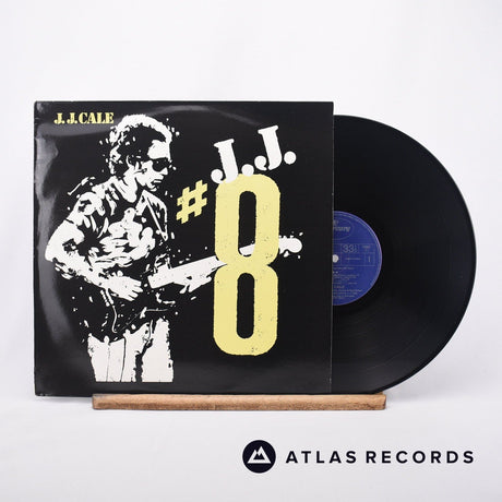 J.J. Cale #8 LP Vinyl Record - Front Cover & Record
