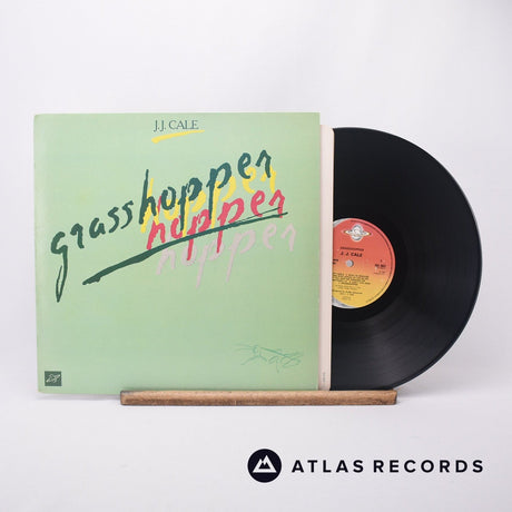 J.J. Cale Grasshopper LP Vinyl Record - Front Cover & Record