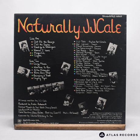 J.J. Cale - Naturally - First Uk Issue A-1 B-1 LP Vinyl Record - VG+/VG+