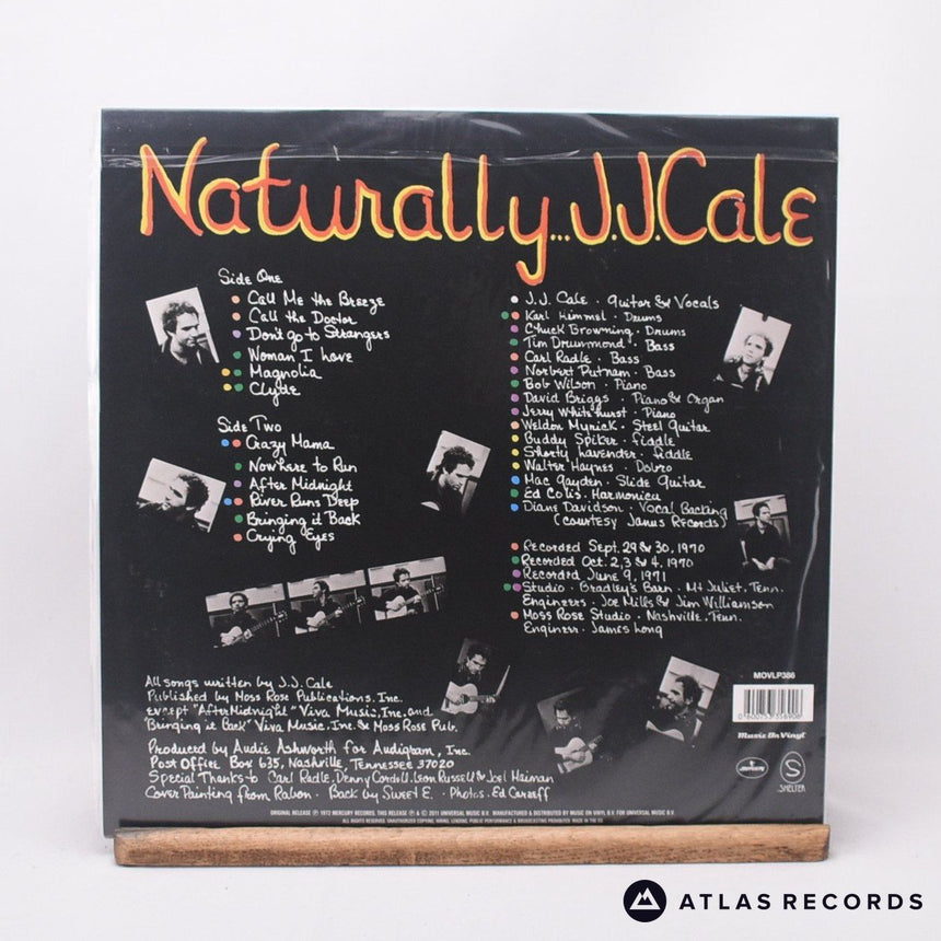 J.J. Cale - Naturally - 180G Reissue 1A 1B LP Vinyl Record - NM/NM
